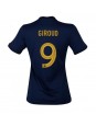 Frankrike Olivier Giroud #9 Replika Hemmakläder Dam VM 2022 Kortärmad